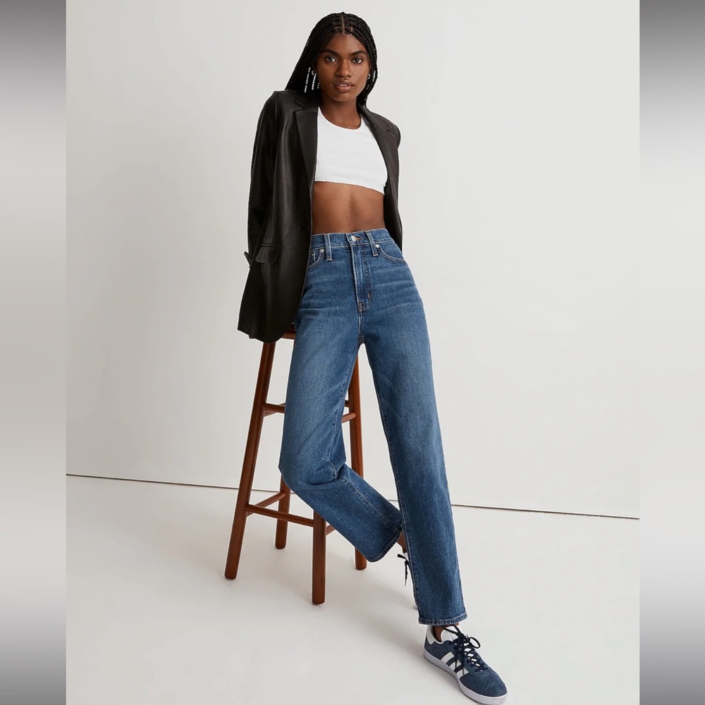 Madewell - The Perfect Vintage Straight Jean in Mayfield Wash - size 23